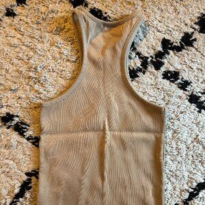 Beige tank top